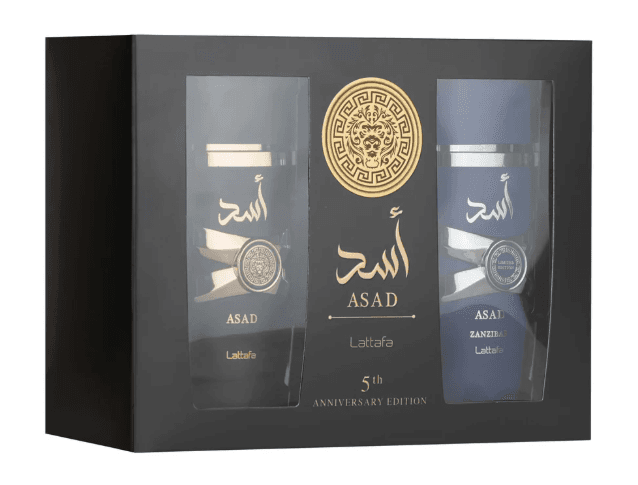Gift Set Asad 5th Anniversary Edition - 2Pc - men luxury perfume bottle - view 1