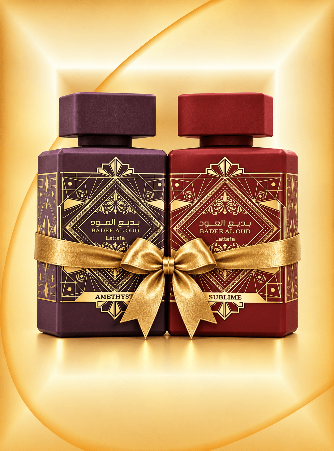 Badee al Oud Amethyst 100ml & Badee Al Oud Sublime 100ml