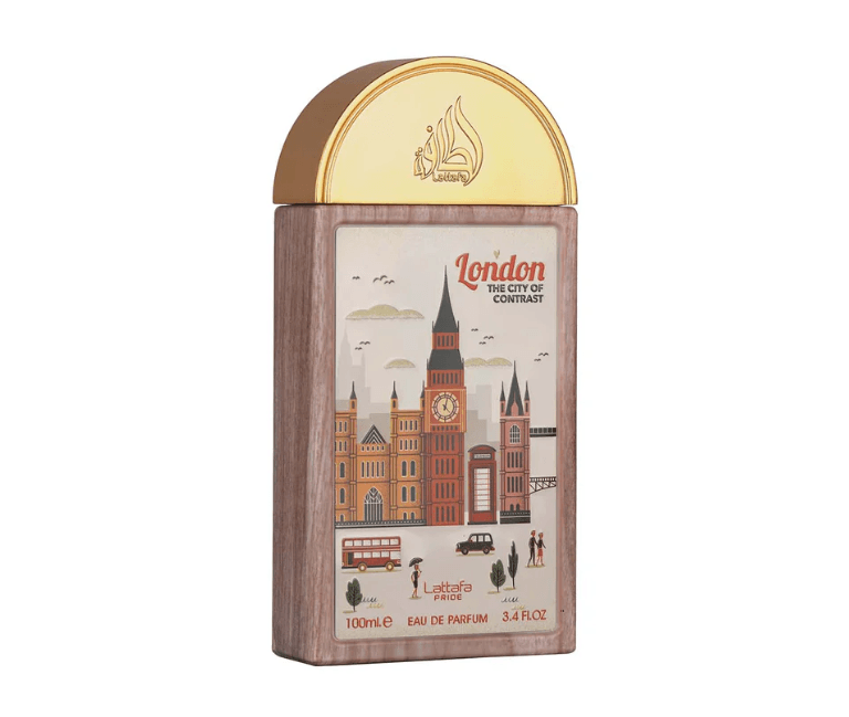 Lattafa Collection London The City of Contrast 100m - women, men, unisex luxury perfume bottle - view 1